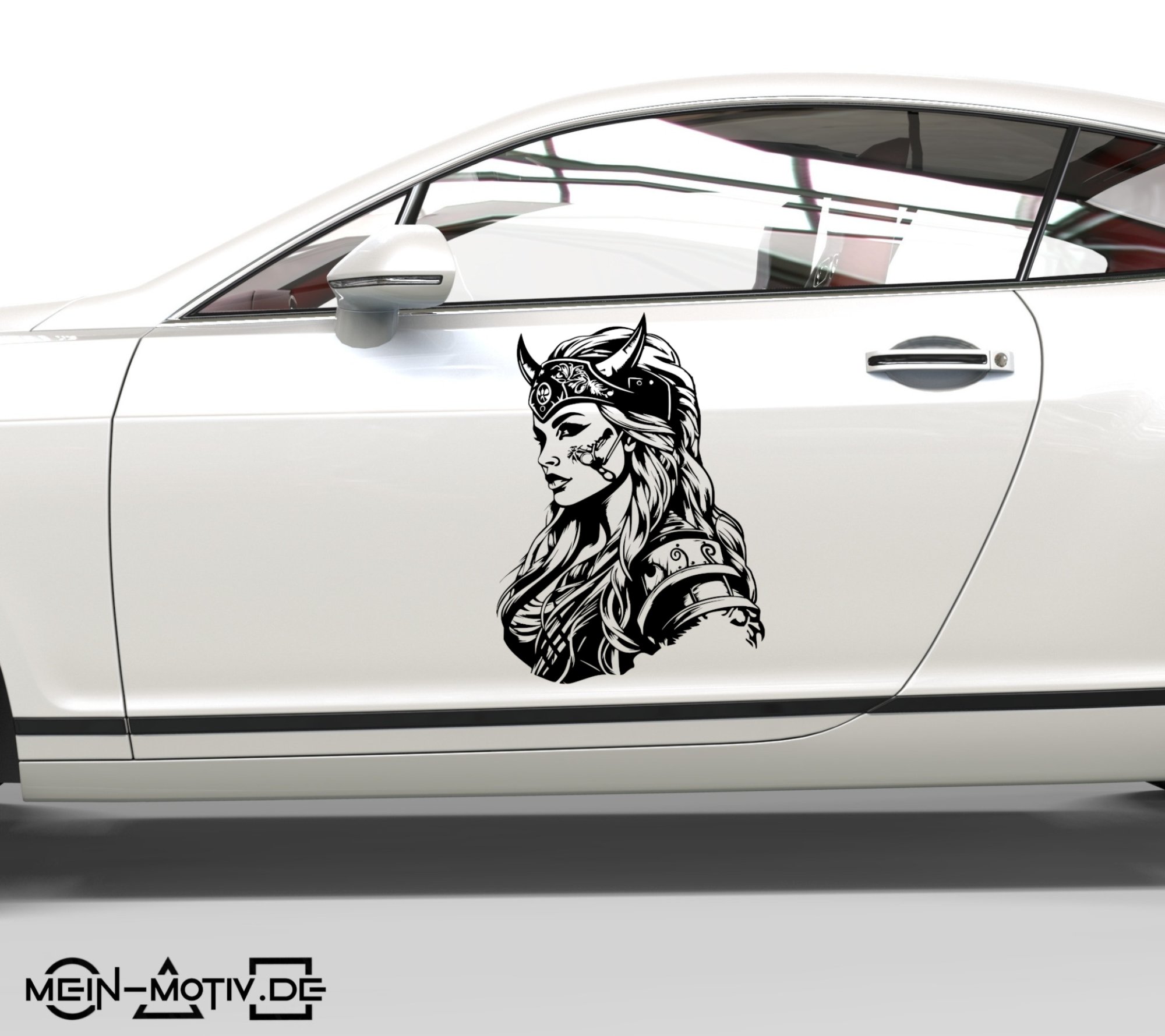 46380 Wikinger-Frau 1 Aufkleber